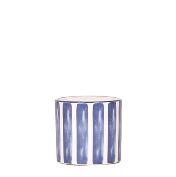 Kolibri Home | Painted stripe - Blue - Ø6cm
