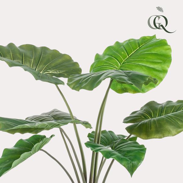 Plante artificielle - Alocasia - Oreille d'éléphant - 70 cm