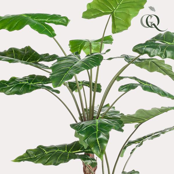 Plante artificielle - Alocasia - Oreille d'éléphant - 180 cm