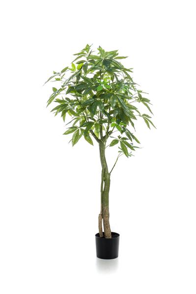 Plante artificielle - Pachira Aquatica - Arbre à argent - 150 cm