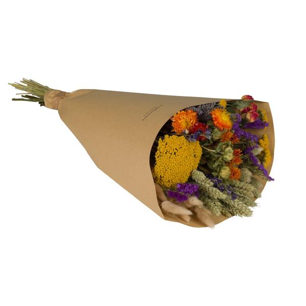 Fleurs séchées - Field Bouquet Large - Orange - 8 bouquets - ↕60cm