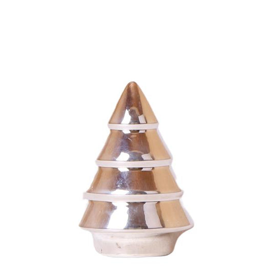 Maison Colibri | Ornement - Image décorative Sapin de Noël - 12 cm de haut - Argent