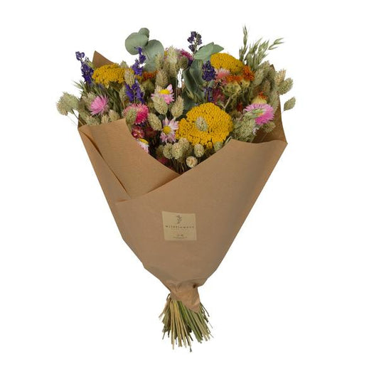 Fleurs séchées - Bouquet Classique - Multi - 4 bouquets - ↕60cm