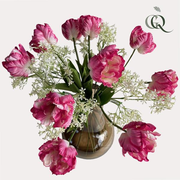 Fleurs artificielles - Bouquet L - Romantic Glam - 80cm