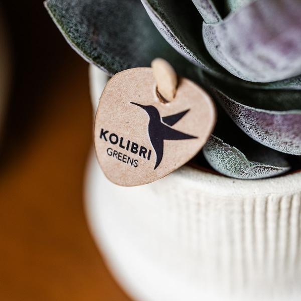 Kolibri Home | Bali sierpot - Off White - Ø9cm