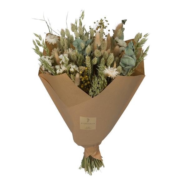 Fleurs séchées - Bouquet Classique - Naturel - 4 bouquets - ↕60cm