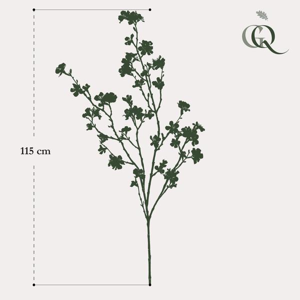 Fleurs artificielles Solo - Rose - Fleur de Cerisier du Japon - x 4 - 95 cm