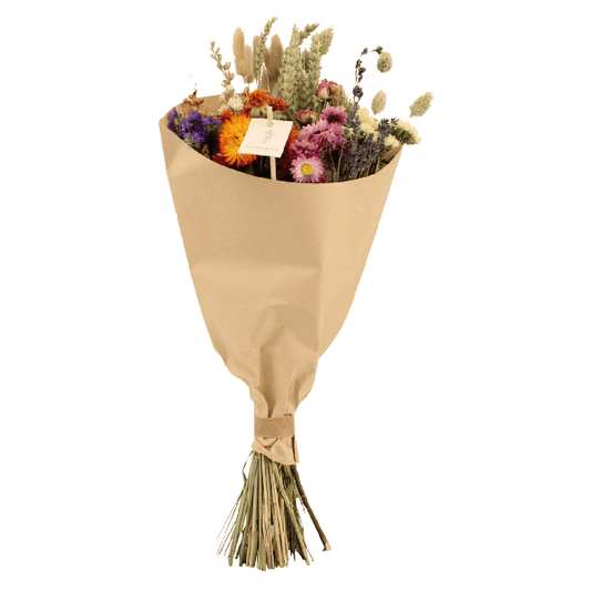 Fleurs séchées Bouquet Champ Multi - Ø20cm - ↕50cm