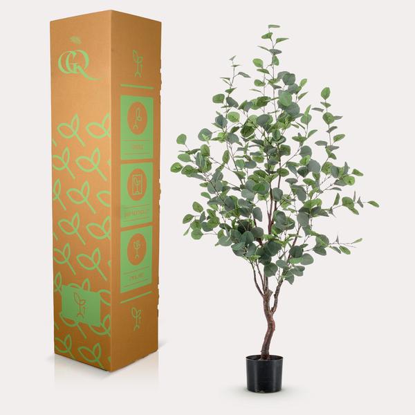 Plante artificielle - Eucalyptus - Gommier bleu - 120 cm