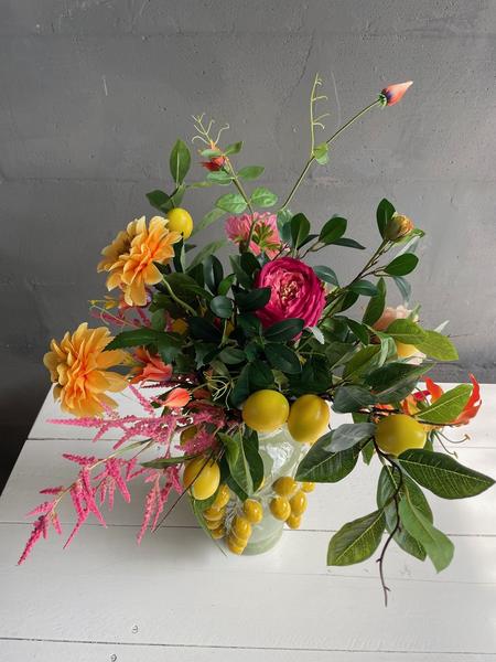Fleurs artificielles - Bouquet L - Happy Vibes - 80cm