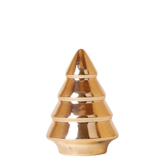 Maison Colibri | Ornement - Image décorative Sapin de Noël - 12 cm de haut - Or
