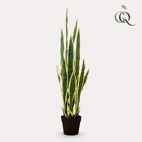 Plante artificielle - Sanseveria Trifasciata - Langue de Dame - 97 cm
