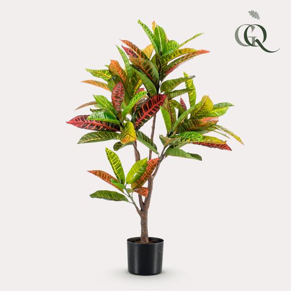 Plante artificielle - Croton Codiaeum - Wonderbush - 100 cm