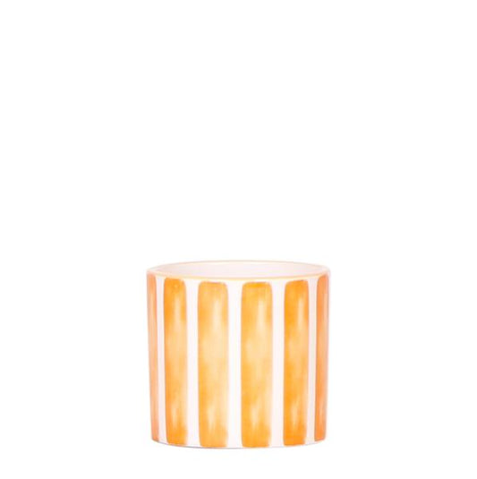 Kolibri Home | Painted stripe  - Orange - Ø6cm