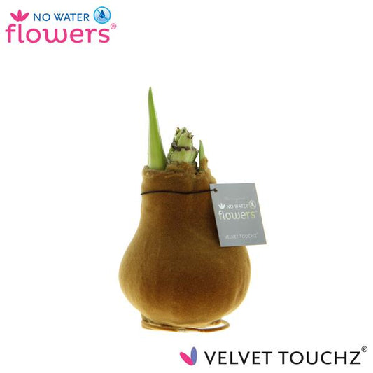 No Water Flowers Velvet Touchz® Copper - ↕15cm