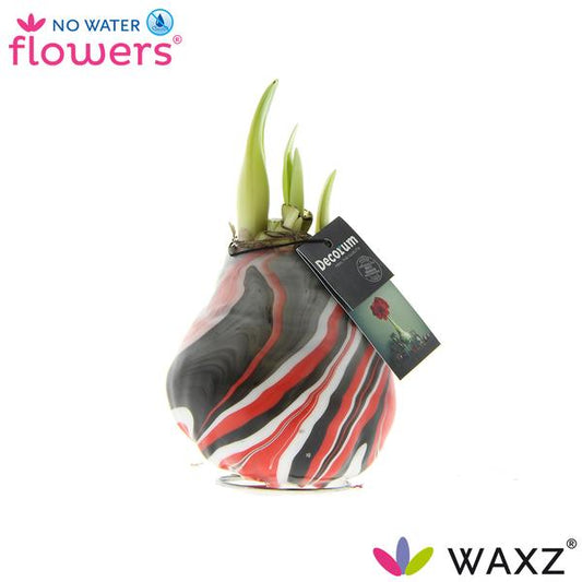 No Water Flowers Waxz® Artooz Earth Red - ↕15cm