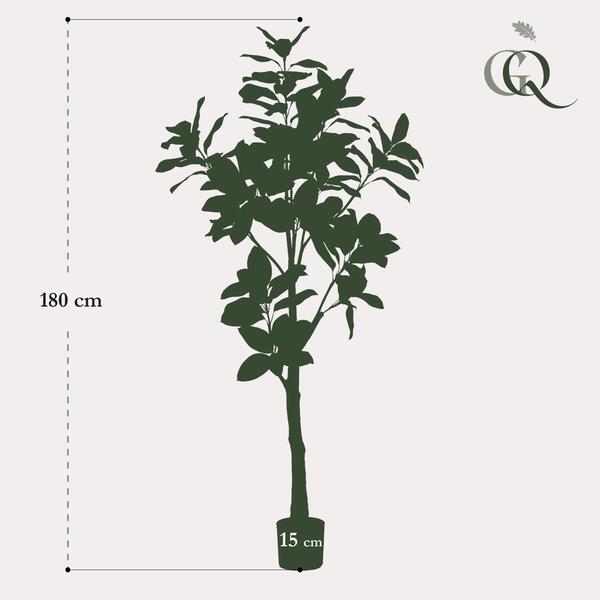 Plante artificielle - Magnolia grandiflora - 180 cm